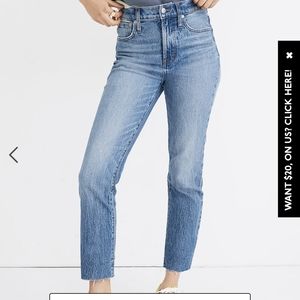 Madewell The Perfect Vintage Jeans size 28